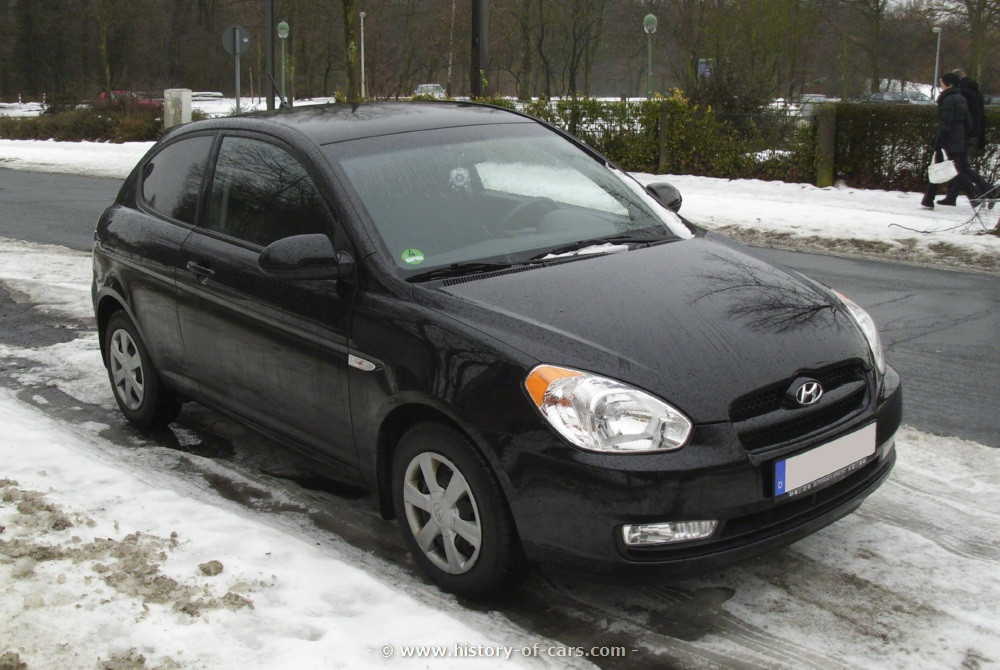 Hyundai Accent technical specifications and fuel economy